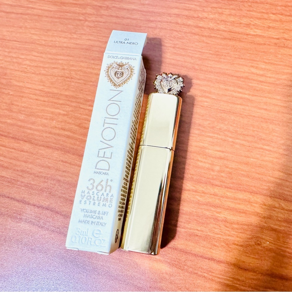 Dolce & Gabbana 36h Volume & Lift Mascara 01 Ultra Nero Devotion Mascara NEW